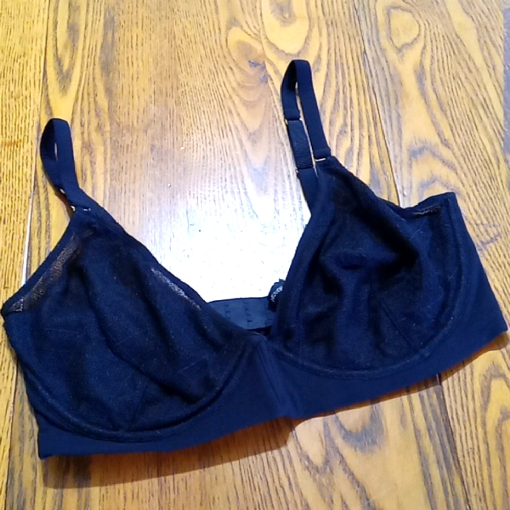 ADDICTION BRA 32F Intimates Womens New UNDERWIRE Black Lingerie